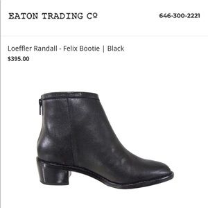 Loeffler Randall Felix bootie black leather